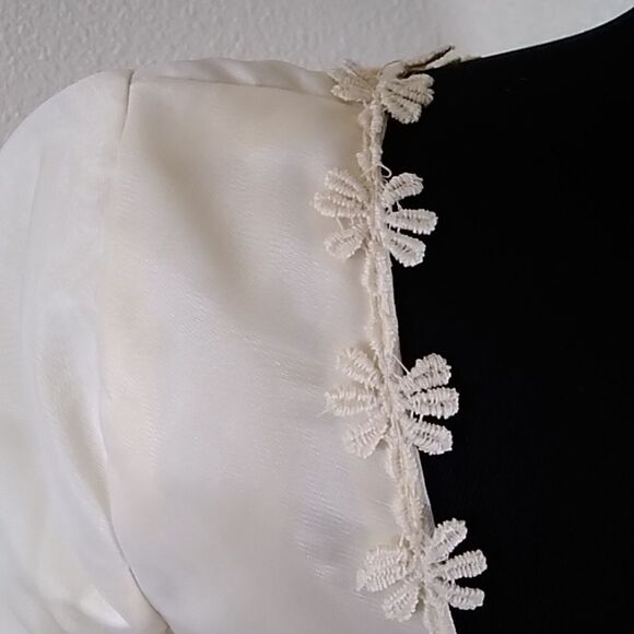 VTG Christine Gowns Panorama City California Wedding W Dress Sz 10 Ivory Color - Picture 9 of 16